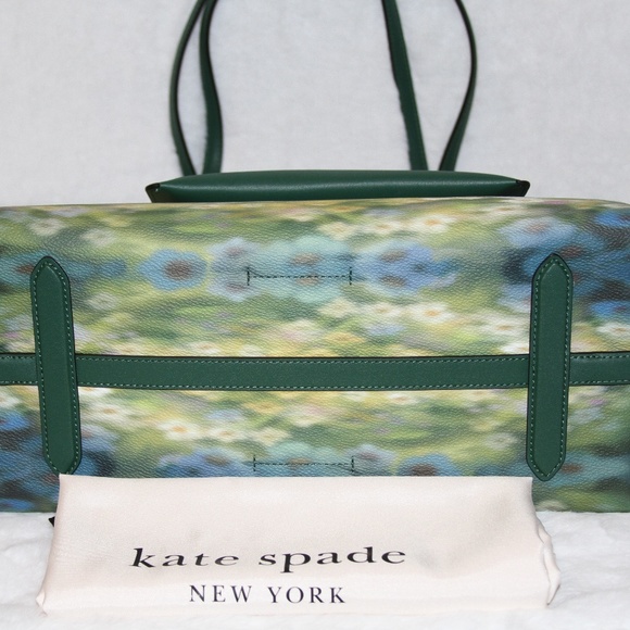 Kate Spade x Disney Bambi Thumper Sutton Tote Bag Purse Handbag Forest Scene - Picture 5 of 8